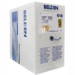 1000ft Solid UTP CAT5e (350MHz) Network Cable - FT6/CMP (Plenum) - Belden - Blue